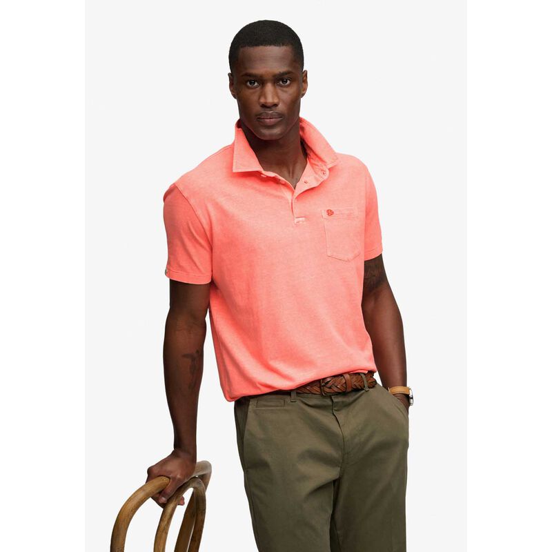 Superdry Classic Cotton Linen Polo image number 2